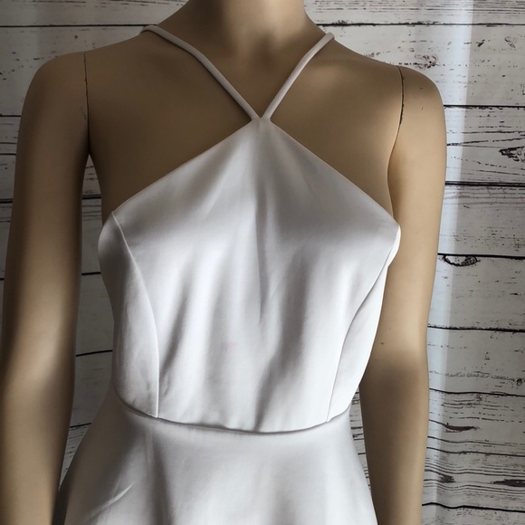 Lulu’s love galore white strap skater dress - Picture 3 of 6